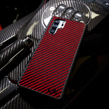 Load image into Gallery viewer, Huawei P30 Pro Red Carbon Fibre Case - Classic Series