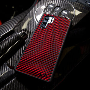 Huawei P30 Pro Red Carbon Fibre Case - Classic Series