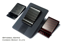 Load image into Gallery viewer, Signature Series Leather / Alcantara Card Holder - Imperial Blue