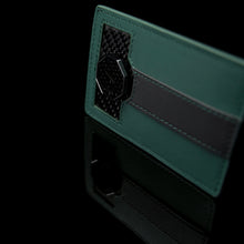 Load image into Gallery viewer, Signature Series Leather Card Holder - Verde Sagitta