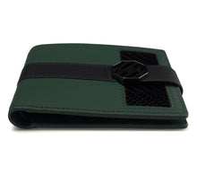 Load image into Gallery viewer, Signature Series Leather Wallet - Verde Sagitta