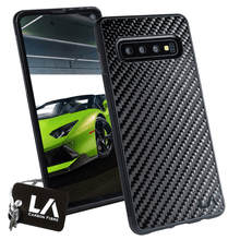 Load image into Gallery viewer, Samsung Galaxy S10+ Carbon Fibre Case - Classic Series