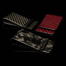 Load image into Gallery viewer, Forged Carbon Fibre Money Clip