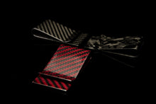 Load image into Gallery viewer, Red Carbon Fibre Money Clip
