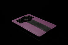 Load image into Gallery viewer, Signature Series Leather / Alcantara Card Holder - Tailored Purple