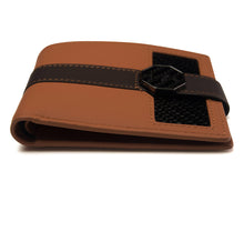 Load image into Gallery viewer, Signature Series Leather Wallet - Newmarket Tan &amp; Burnt Oak