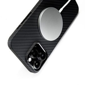 iPhone 14 Pro Phantom Series LA Carbon Fibre Full Shell